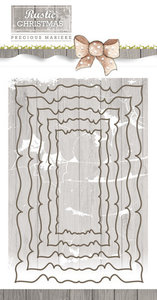 Rustic Christmas -Nesting frame pm10046