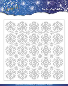 Precious marieke, Winter wonderland , embossing folder