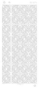 Hobbydots sticker - Corners 4 Platium - Goud CD0375G