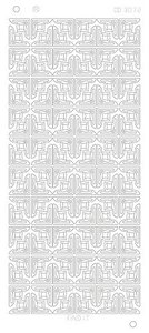 Hobbydots sticker - Corners 3 Platinum - Goud CD0372G