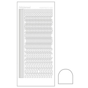 Hobbydots sticker - Adhesive White STDA200