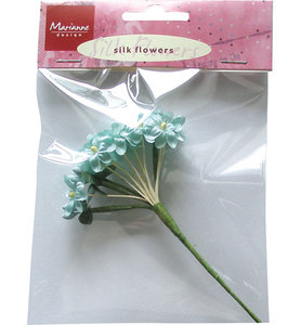 Silk Flowers - Blue -Marianne design