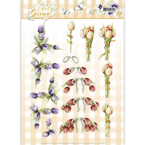 CD11025 3D Knipvel - Precious Marieke - Early Spring - Early Tulips