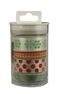 Lint - Stitched Orange-Green