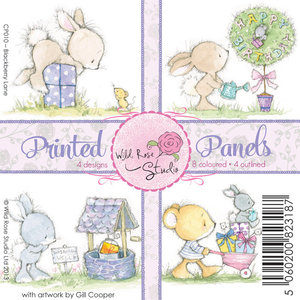 Wild Rose: Blackbarry lane, printed panels