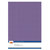 Linen Cardstock - A4 - Grape