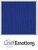 CraftEmotions linnenkarton 10 vel hemelsblauw 27x13,5cm 250gr / LHC-46