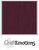 CraftEmotions linnenkarton 10 vel burgundy 27x13,5cm 250gr / LHC-67