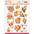 3D Cutting Sheet - Jeanine's Art - Perfect Butterfly Flowers - Orange Rose CD11784