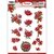 3D Push Out - Amy Design - Roses Are Red - Poppies SB10744