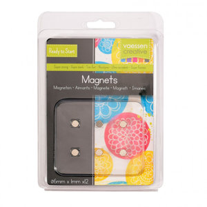 Vaessen Creative • Magneet Ni35 superstrong Ø6x1mm 12pcs