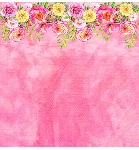 Studio Light Scrap Say it with flowers nr.120  SL-SWF-SCRAP120 305x305mm