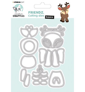 Studio Light - Craftlab - Cutting Die Friendz nr.402 CCL-FR-CD402 87x119mm