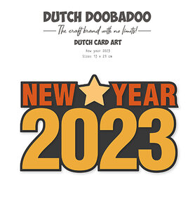 Dutch Doobadoo Card Art New Year 2023 A5 470.784.184