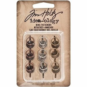 Tim Holtz Ring bevestigingsmiddelen (9 stuks) (TH93060)