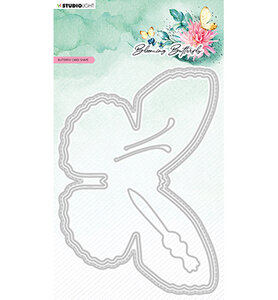 Studio Light Cutting Die Blooming Butterfly nr.488 SL-BB-CD488 200x140mm