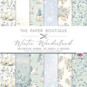 The Paper Boutique Winter Wonderland 8x8 Paper Pad PB1996