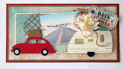 Joy! stencil 3D caravan 6002/0693