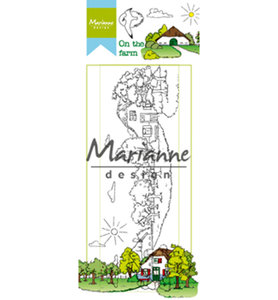 Marianne design, Clear Stamp -HT1632 - Hetty's on the farm