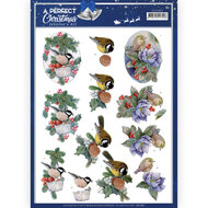3D Cutting Sheet - Jeanine's Art - A Perfect Christmas - Christmas Birds CD11831