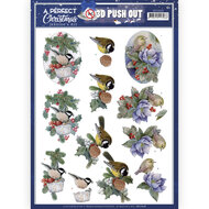 3D Push Out - Jeanine's Art - A Perfect Christmas - Christmas Birds SB10608