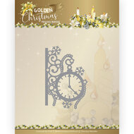 Dies - Precious Marieke - Golden Christmas - Traditional Clock PM10242