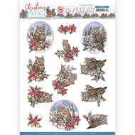 3D Push Out - Yvonne Creations - Christmas Miracle - Owl SB10670