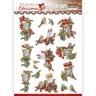 3D Push Out - Yvonne Creations - The Wonder of Christmas - Wonderful Candles SB10691