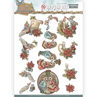 3D Push Out - Yvonne Creations - A Gift for Christmas - Dear santa SB10685