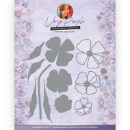 Dies - Yvonne Creations - Very Purple - Flowers YCD10299