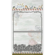 Dies - Precious Marieke - Birds and Berries - Frame Card Flower Border A5 CDCD10119