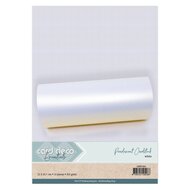 Card Deco Essentials Pearlescent Cardstock White CDEPC001