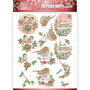 SB10390 3D Pushout - Jeanine's Art - Lovely Christmas - Lovely Birds