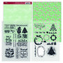 YCMC1004 Mica Sheets - Yvonne Creations - Family Christmas