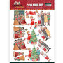 SB10393 3D Pushout - Yvonne Creations - Family Christmas - Celebrate Christmas