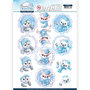 SB10403 3D Pushout - Yvonne Creations - Sparkling Winter - Winter Friends