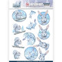 SB10406 - HJ17701 3D Pushout - Amy Design - Winter Friends - Arctic Friends