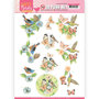 SB10417 3D uitdrukvel - Jeanine's Art - Happy Birds - Gevederde vrienden