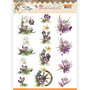 SB10422 3D Pushout - Precious Marieke - Spring Delight - Purple Crocus