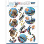 SB10454 3D Push Out - Amy Design - Underwater World - Deepsea Diving