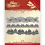 PM10186 Dies - Precious Marieke - Touch of Christmas - Christmas Borders