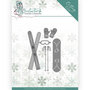 YCD10219 Dies - Yvonne Creations - Winter Time - Ski Accessories