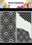 Dutch Doobadoo Dutch Mask Art Slimline Cracked Patterns 470,784,004 210x210mm (04-21)