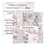 ScrapBoys Dream Garden paperpad 24 vl+cut out elements-DZ DRGA-09 190gr 15,2cmx15,2cm