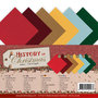 Linen Cardstock Pack - A5 - Amy Design - History of Christmas