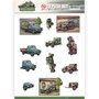 3D Push Out - Amy Design - Vintage Transport - Truck