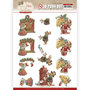3D Push Out - Yvonne Creations - Have a Mice Christmas - Sending Christmas Cards SB10584