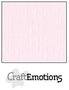 CraftEmotions linnenkarton 10 vel babyroze 27x13,5cm 250gr / LHC-18