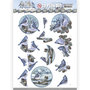 3D Push Out - Amy Design - Awesome Winter - Winter Birds SB10600