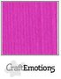 CraftEmotions linnenkarton 10 vel Koraalmagenta 27x13,5cm 250gr / LHC-53